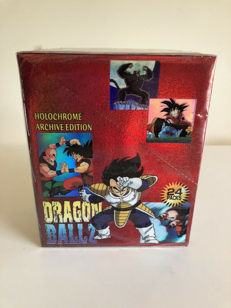 Dragon Ball Z Holochrome Archive Edition Booster Box Vintage Artbox