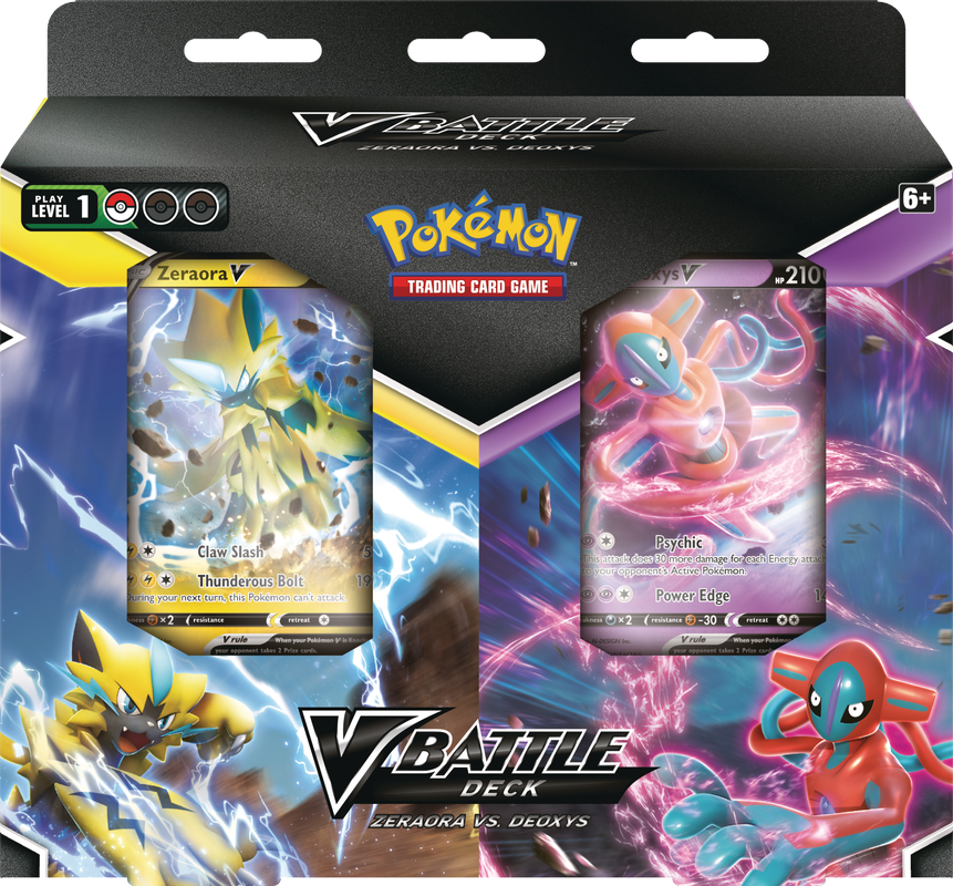 Pokemon V Battle Deck Deoxys vs Zeraora Bundle (Multiples of 6)