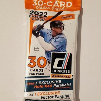 2022 Panini Donruss Baseball Fat Pack Box - 30 Cards/Pack