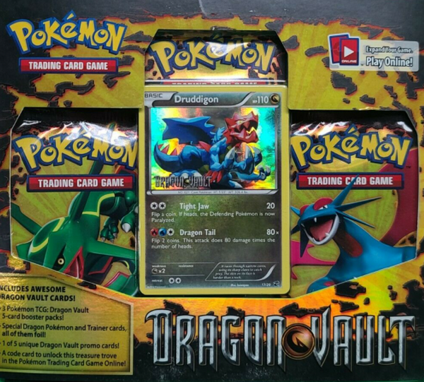 Pokemon Dragon Vault Blister, Druddigon