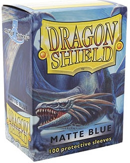 Dragon Shield Sleeves (100ct): Matte Blue ($7.70 MOQ 10 units)