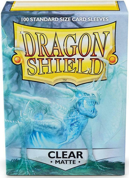 Dragon Shield Sleeves (100ct): Matte Clear ($7.70 MOQ 10 units)