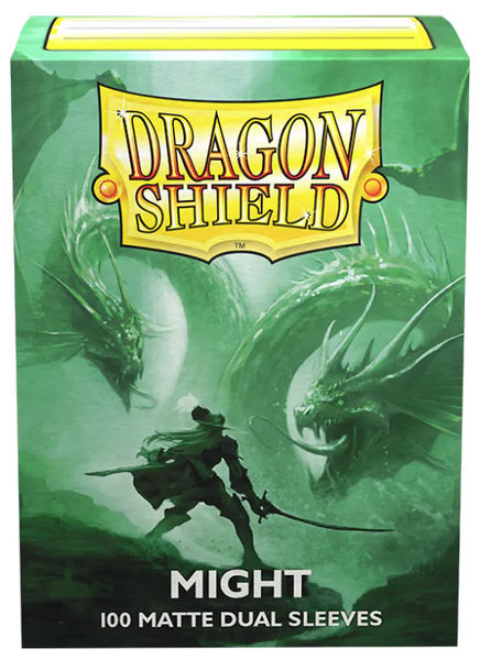 Dragon Shield Sleeves (100ct): Dual Matte Might ($8.70 MOQ 10 units)