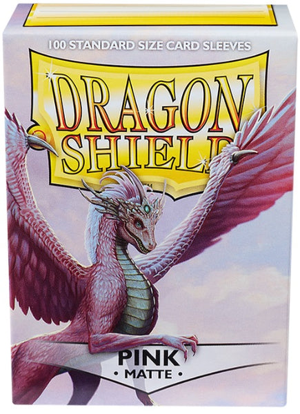 Dragon Shield Sleeves (100ct): Matte Pink ($7.70 MOQ 10 units)