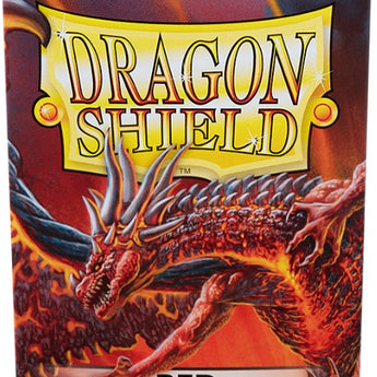 Dragon Shield Sleeves (100ct): Matte Red ($7.70 MOQ 10 units)