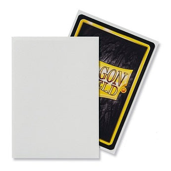 Dragon Shield Sleeves (100ct): Matte White ($7.70 MOQ 10 units)