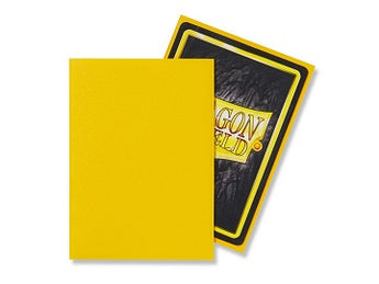 Dragon Shield Sleeves (100ct): Matte Yellow ($7.70 MOQ 10 units)