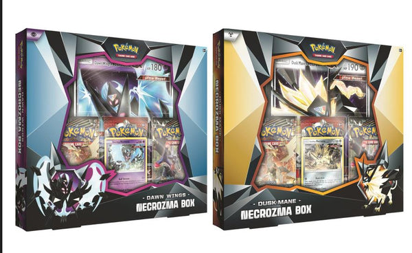 Pokemon Box - Dawn Wings/Dust Mane Necrozma (INTL VERSION - 3 Pack)