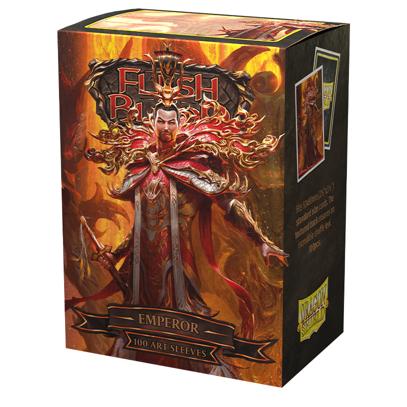 Flesh and Blood Sleeves (100ct): Matte Art - Emperor ($7.00 MOQ: 10 units)