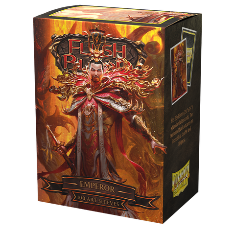 Flesh and Blood Sleeves (100ct): Matte Art - Emperor ($7.00 MOQ: 10 units)
