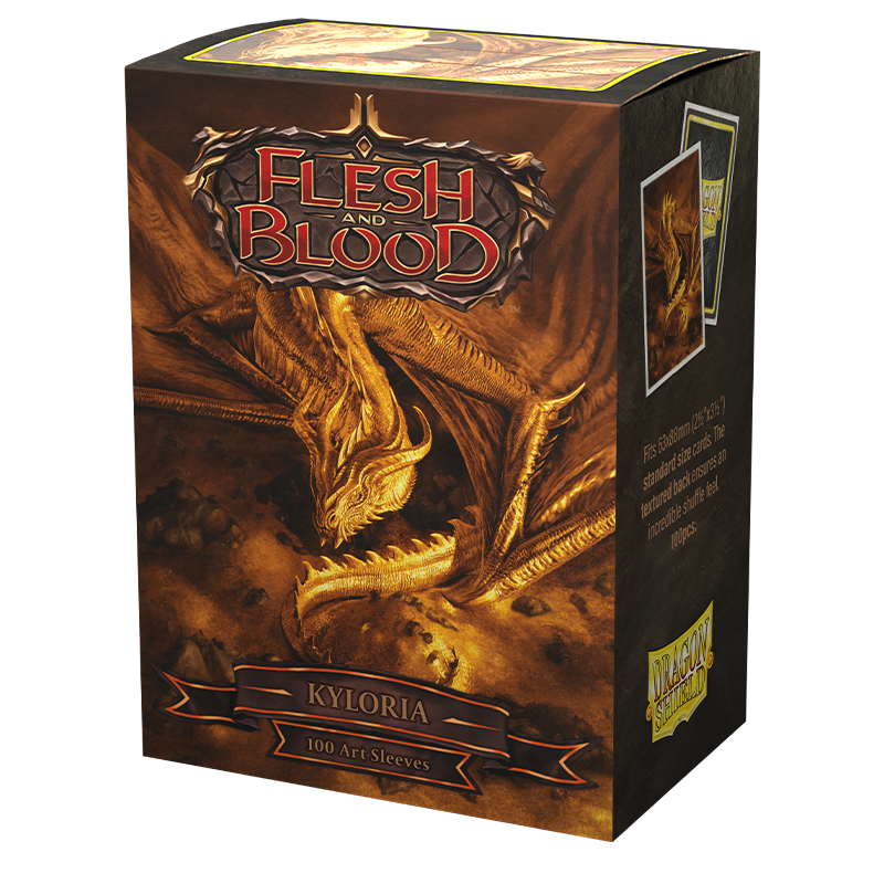 Flesh and Blood Sleeves (100ct): Matte Art - Kyloria ($7.00/each MOQ: 10)