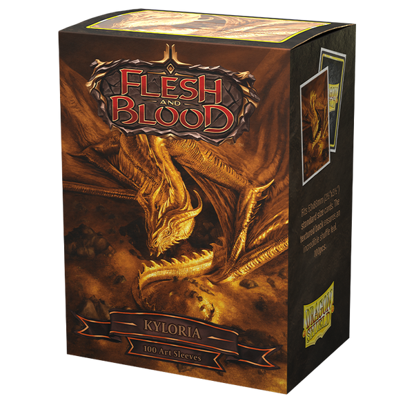 Flesh and Blood Sleeves (100ct): Matte Art - Kyloria ($10.60 MOQ: 10 units)