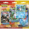 Pokemon 3pk Blister - Heart Gold Soul Silver Undaunted, Lapras