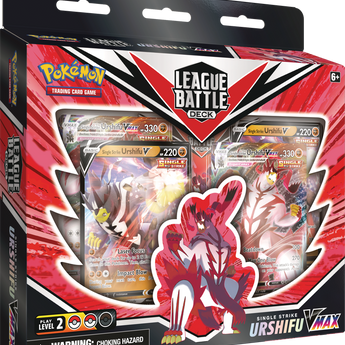 Pokemon League Battle Deck Single/Rapid Strike Urshifu V-Max (Multiples of 6)