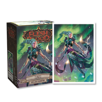 Flesh and Blood Sleeves (100ct): Matte Art - Lexi ($7.00/each MOQ: 10)