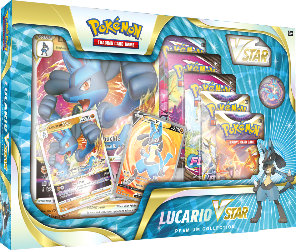 Pokemon Lucario VSTAR Premium Collection Box