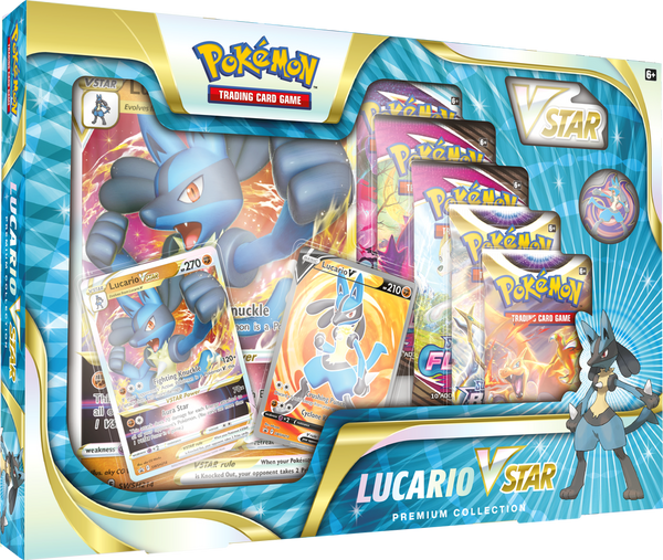 Pokemon Lucario VSTAR Premium Collection Box (Multiples of 6)