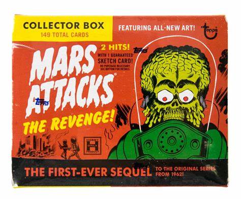 Topps Mars Attacks The Revenge 2017 Trading Non-Sport Cards 1962 Kickstarter SOLDOUT