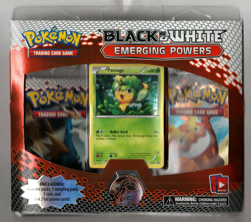 black and white emerging powers booster box Pack | Collector Card Packs Sets Opening 3 Pokemon Black and