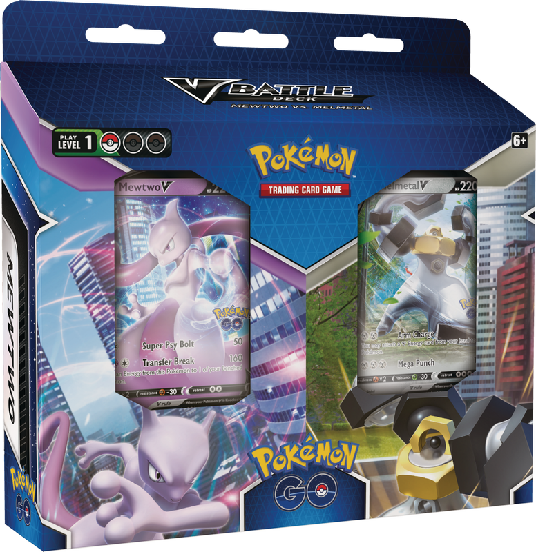 Pokemon Go: V Battle Decks - Mewtwo V Melmetal V Bundle (Multiples of 6)