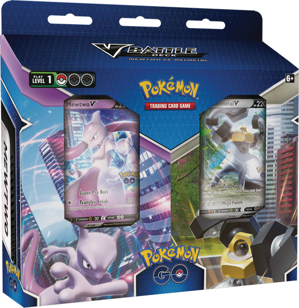 Pokemon Go: V Battle Decks - Mewtwo V Melmetal V Bundle (Multiples of 6)