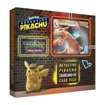 Pokemon Detective Pikachu Charizard GX Case File