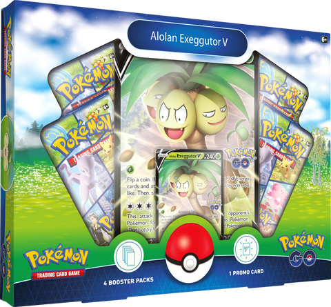 Pokemon Go: Alolan Exeggutor V Box (Multiples of 6)