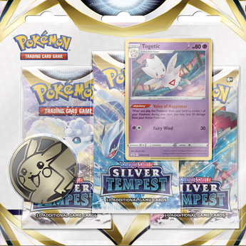 Pokemon SWSH12 Silver Tempest 3-Pack Blister (MULTIPLES OF 2)