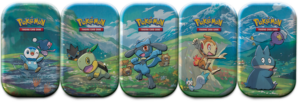 Pokemon Sinnoh Stars Mini Tin Display (10 Tins)