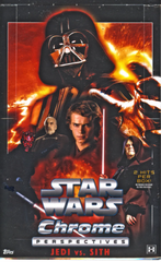 2015 Star Wars Topps Chrome Perspectives Jedi vs Sith Box