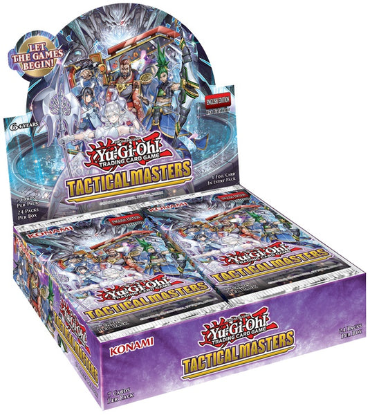 YGO Tactical Masters 1st Edition Booster Box