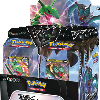 Pokemon V Battle Deck -  Rayquaza vs Noivern Display