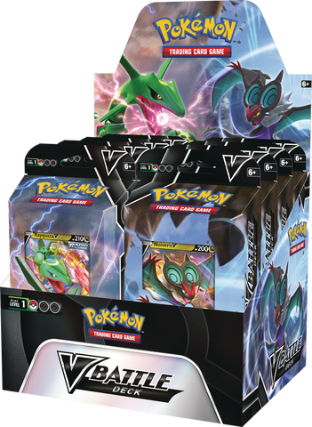 Pokemon V Battle Deck -  Rayquaza vs Noivern Display