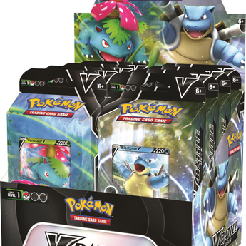 Pokemon V Battle Deck -  Venusaur vs Blastoise Display