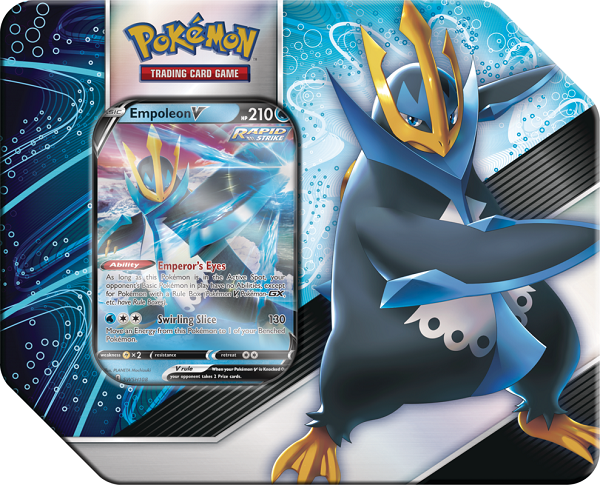 Pokemon 2021 Summer Tin, V Strikers (Multiple of 6) 2021